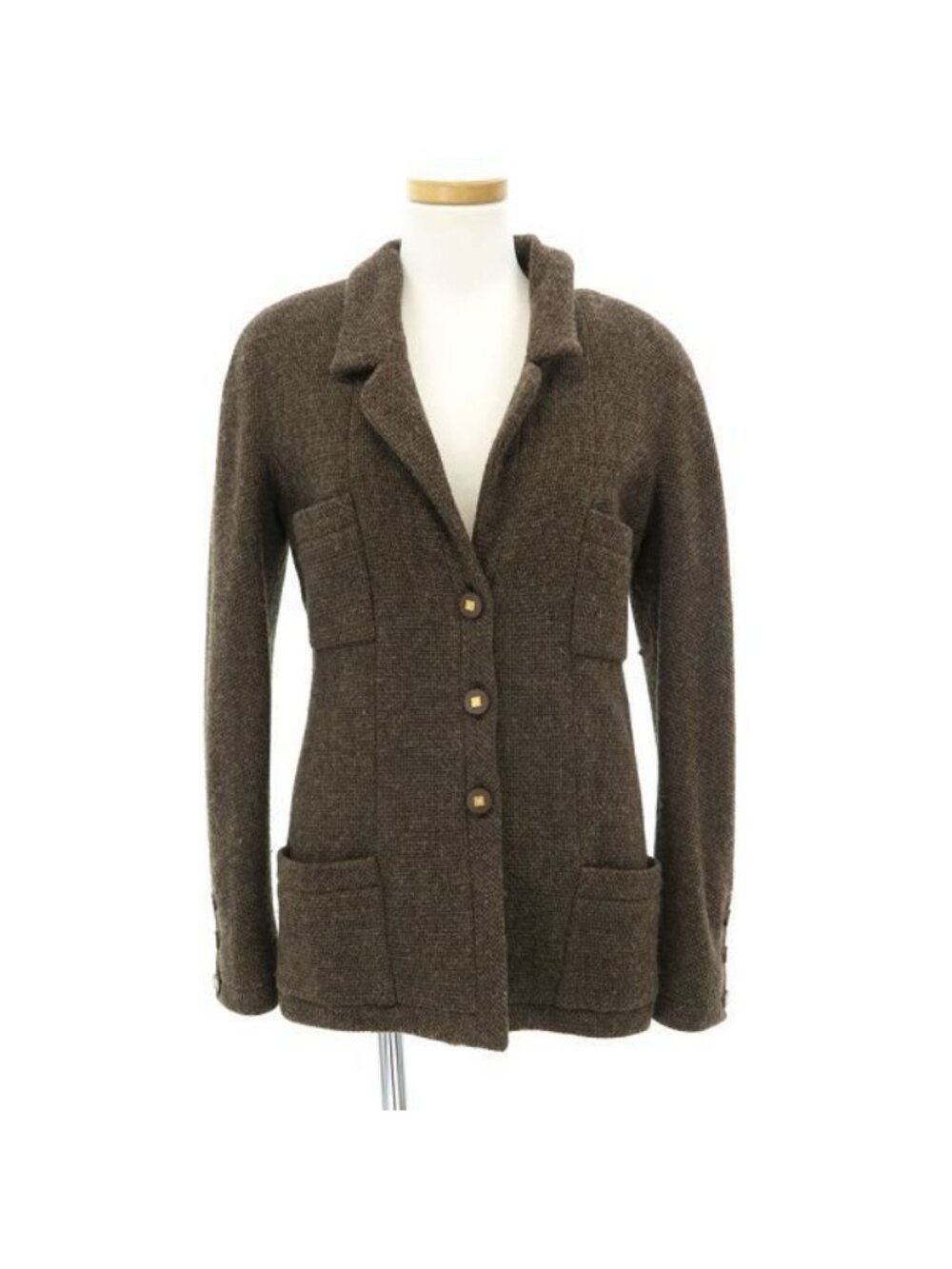 Chanel Jacket Brown